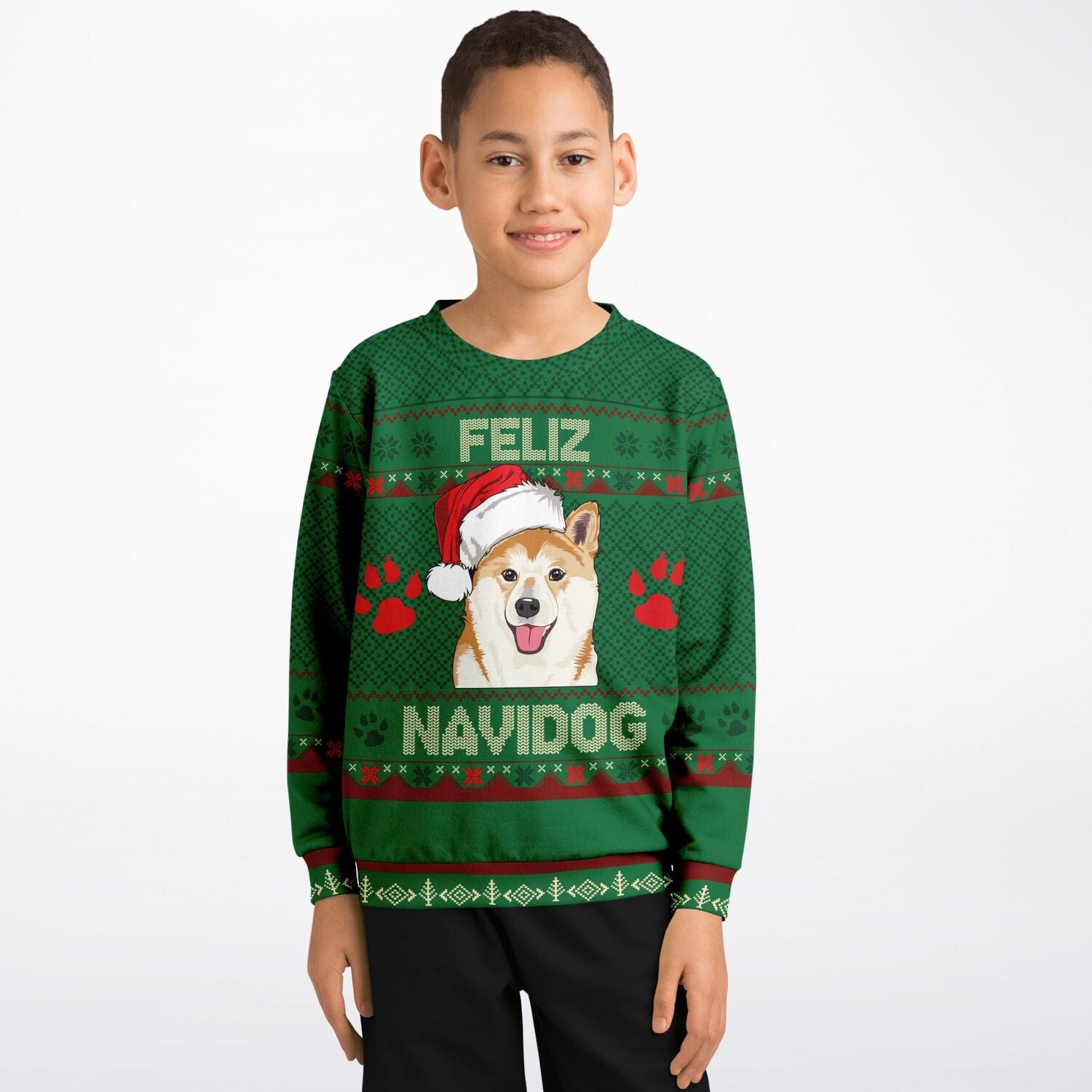 Shiba Dog Meme Xmas Christmas Ugly Sweater - Kaiteez