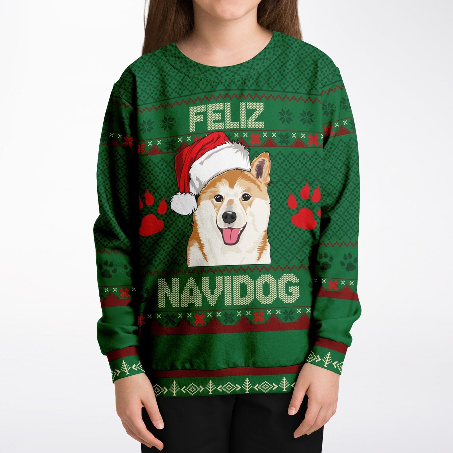 Shiba Dog Meme Xmas Christmas Ugly Sweater - Kaiteez
