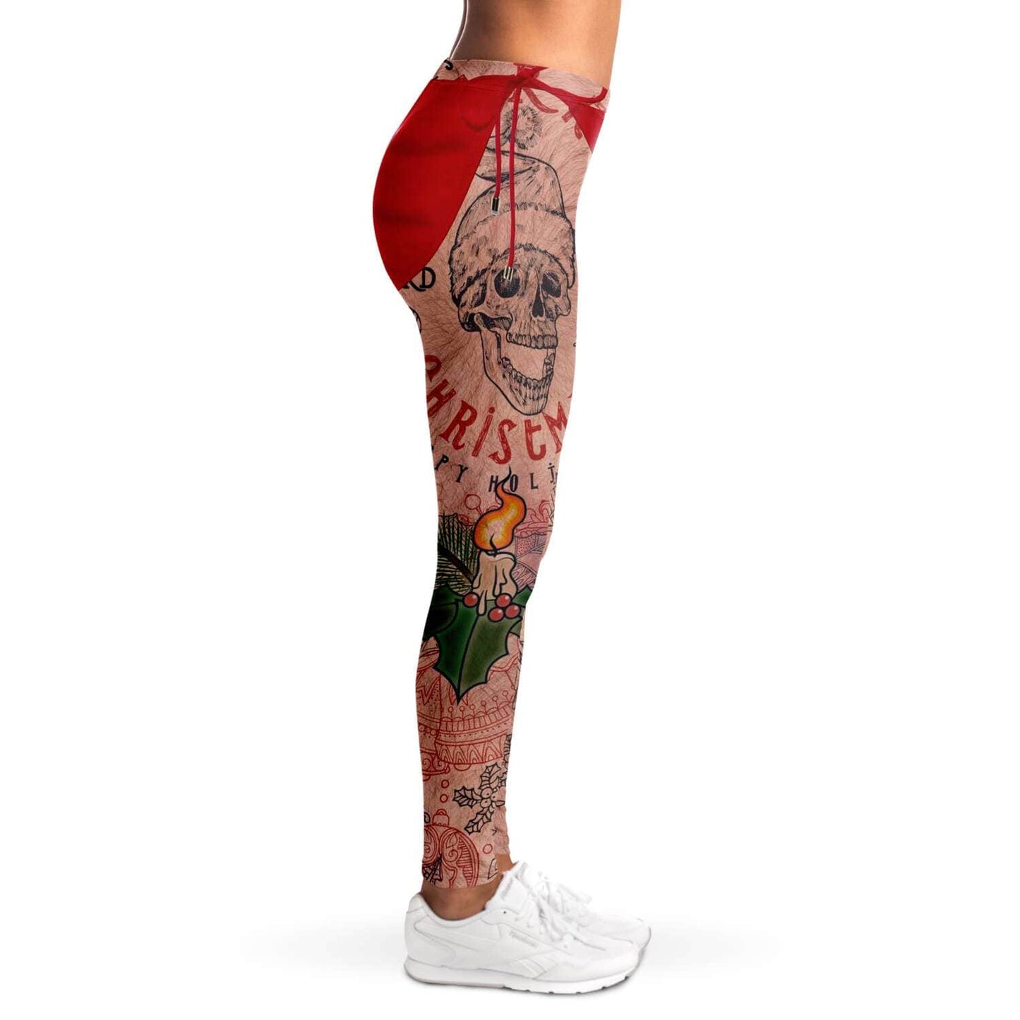 Naughty Santa Tattoo Leggings For Women – Kate McEnroe New York